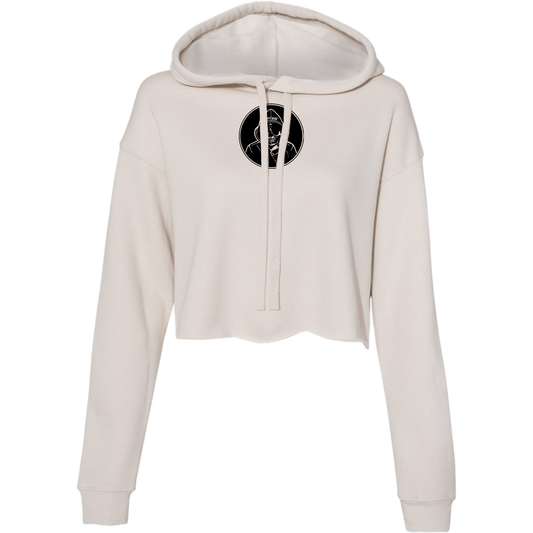NF Fleeced Cropped Hoodie - hdlm.brgnd