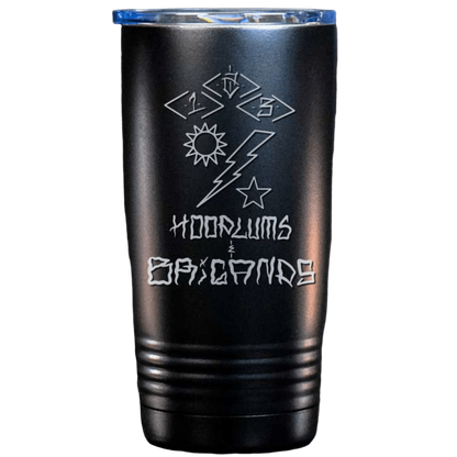 Hoodlums & Brigands Tumbler - hdlm.brgnd