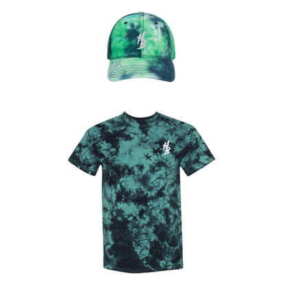 HB Icon Tie-Dye Baseball Cap - hdlm.brgnd