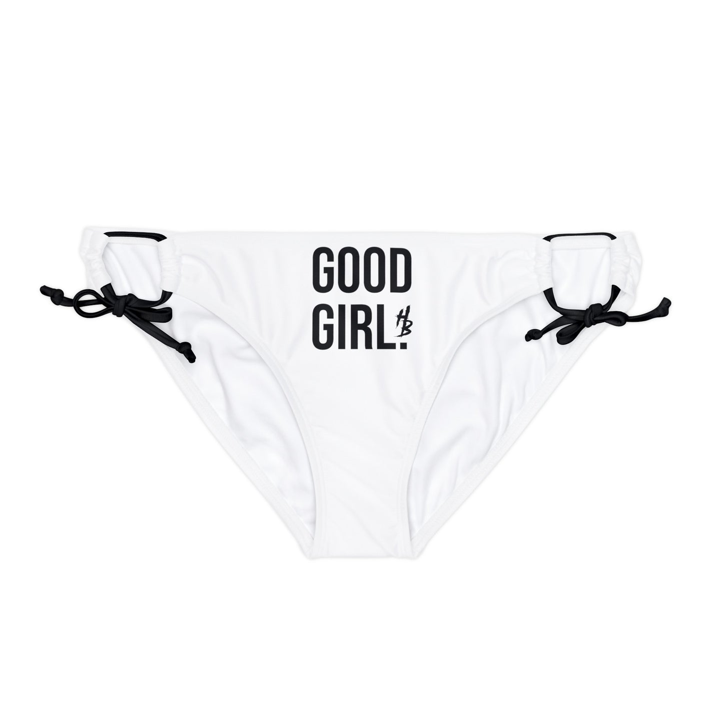 Good Girl White Bikini Bottom - hdlm.brgnd