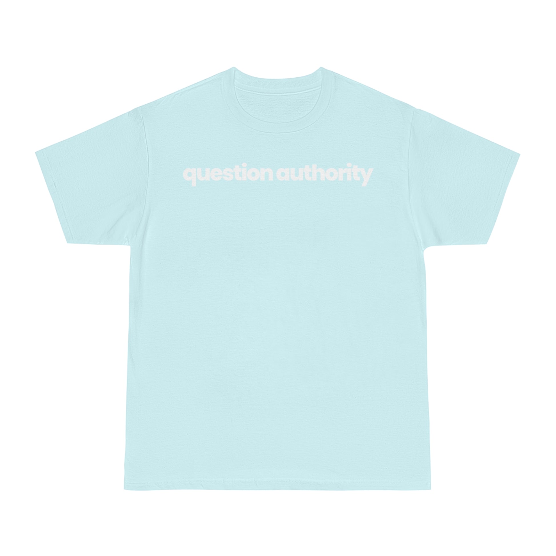 Question Authority T-shirt - hdlm.brgnd