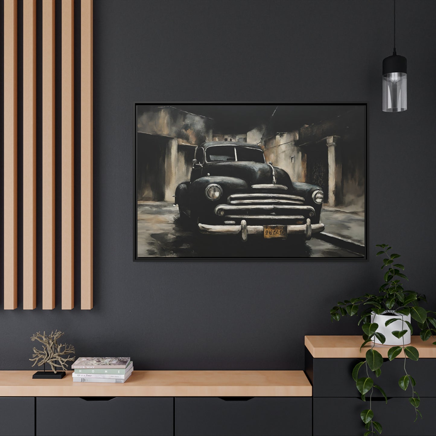 Timeless Departure Canvas & Frame - hdlm.brgnd