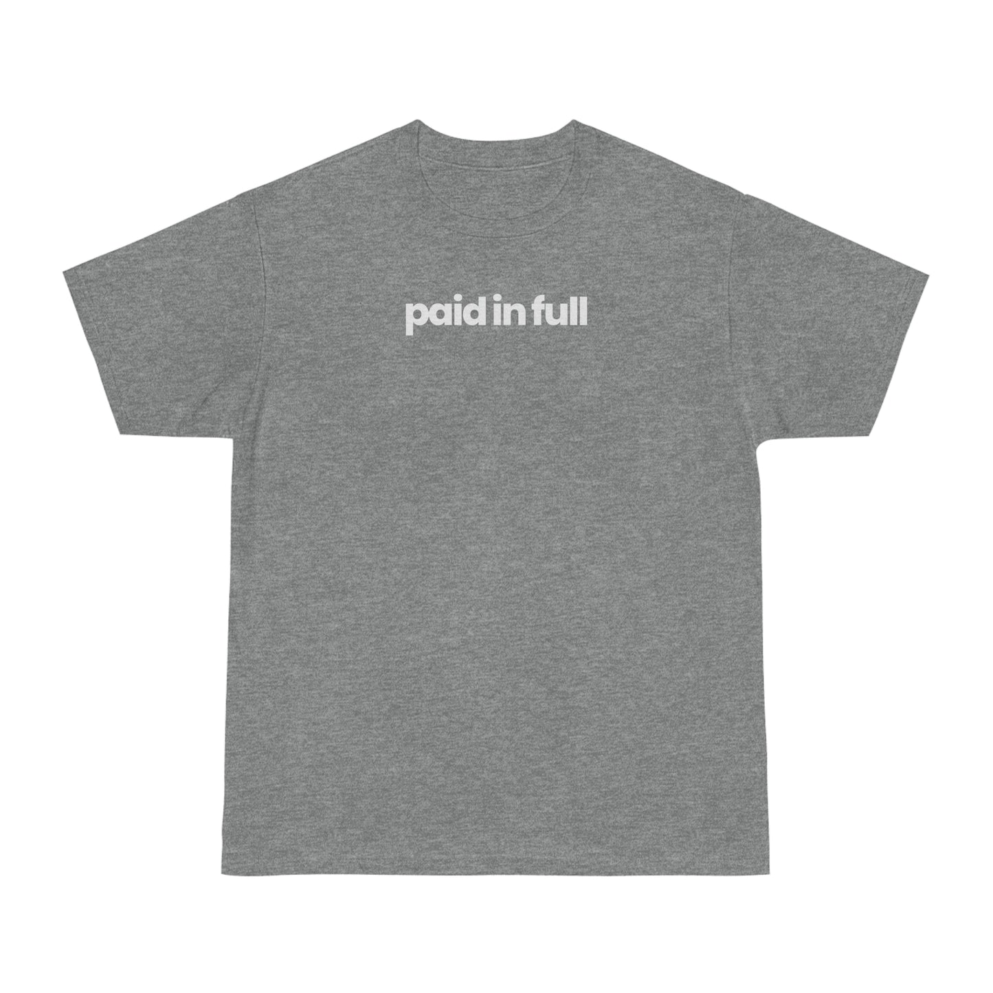 Paid In Full T-shirt - hdlm.brgnd