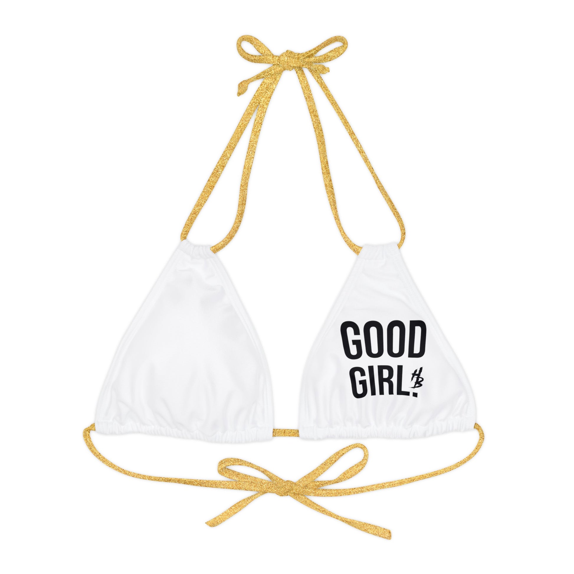 Good Girl White Bikini Top - hdlm.brgnd