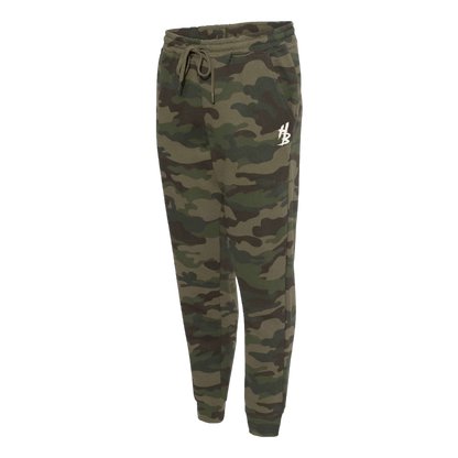 HB Forest Camo Sweatpants - hdlm.brgnd