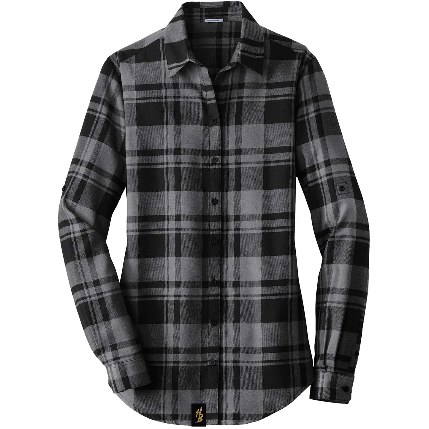 HB Icon Women's Flannel - hdlm.brgnd