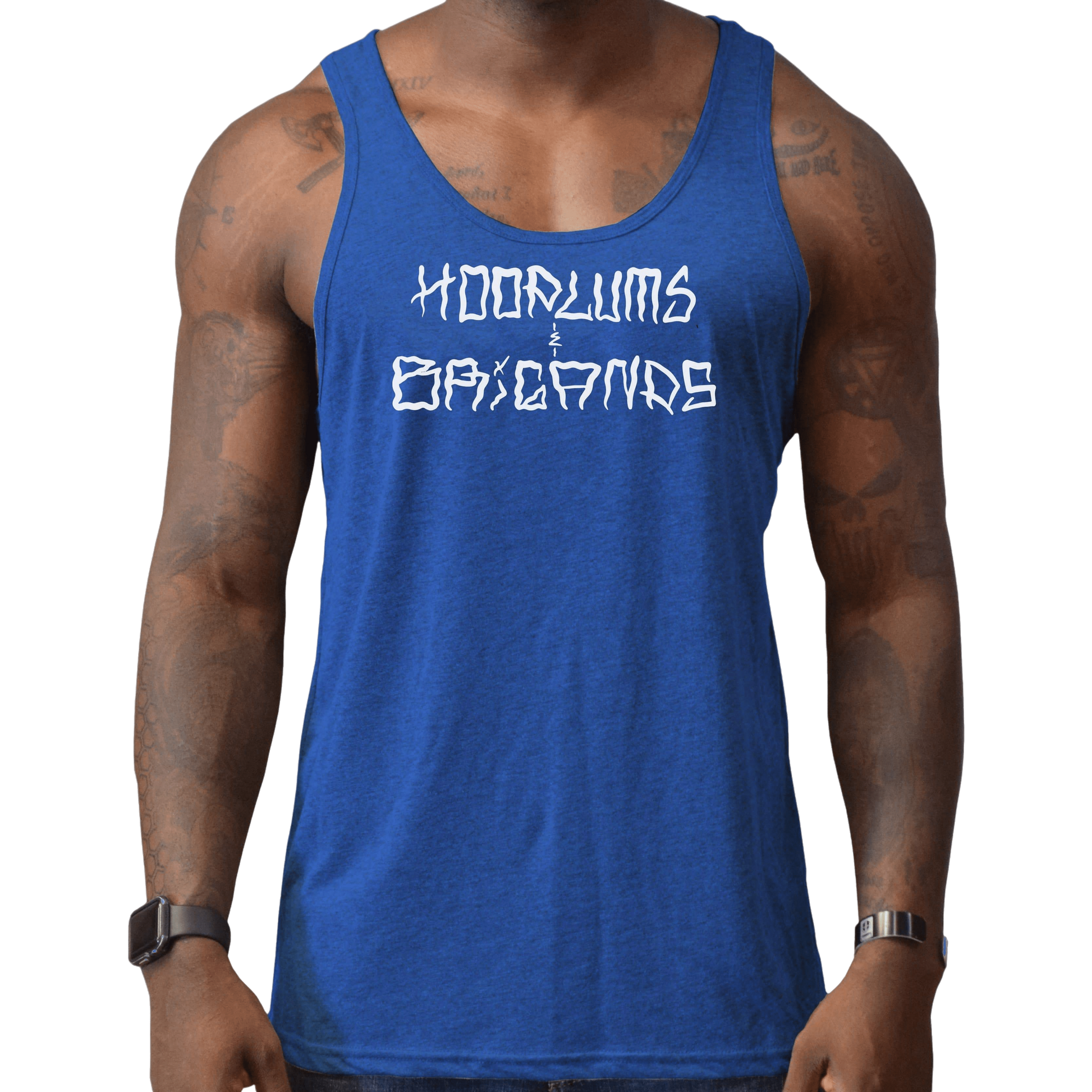 Hoodlums & Brigands Logo Men's Tank - hdlm.brgnd