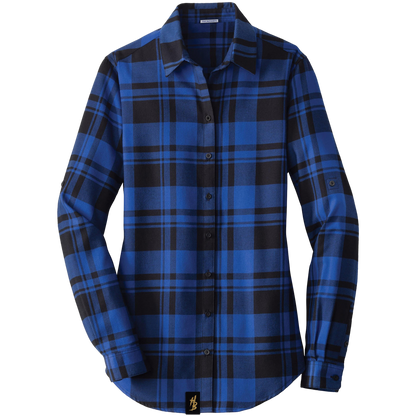 HB Icon Women's Flannel - hdlm.brgnd