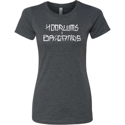 Hoodlums & Brigands Logo Women's T-Shirt - hdlm.brgnd