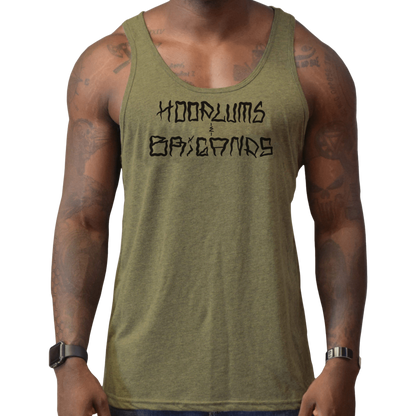 Hoodlums & Brigands Logo Men's Tank - hdlm.brgnd