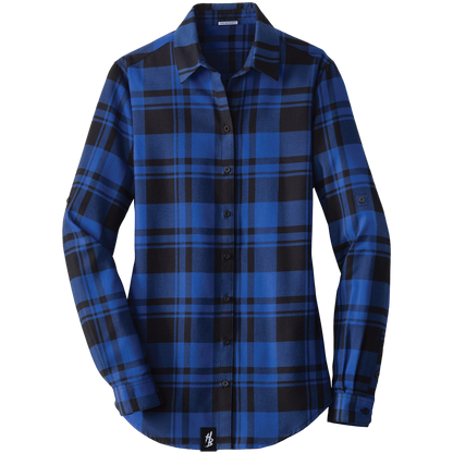 HB Icon Women's Flannel - hdlm.brgnd