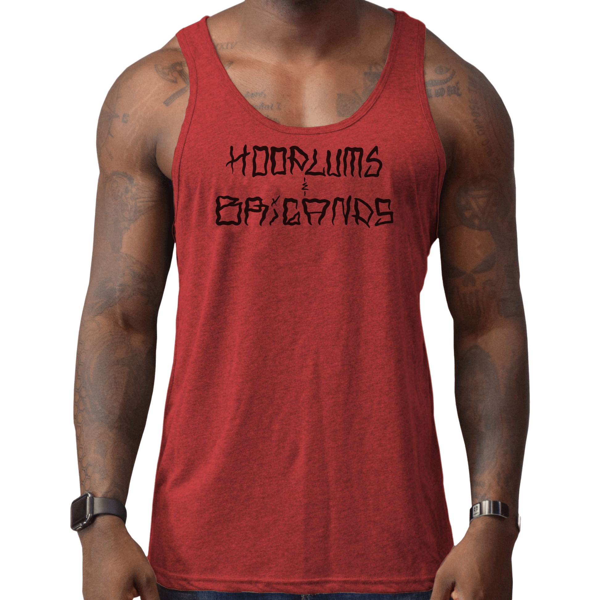 Hoodlums & Brigands Logo Men's Tank - hdlm.brgnd