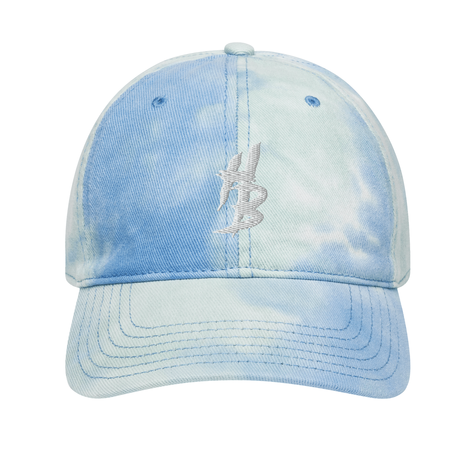 HB Icon Tie-Dye Baseball Cap - hdlm.brgnd