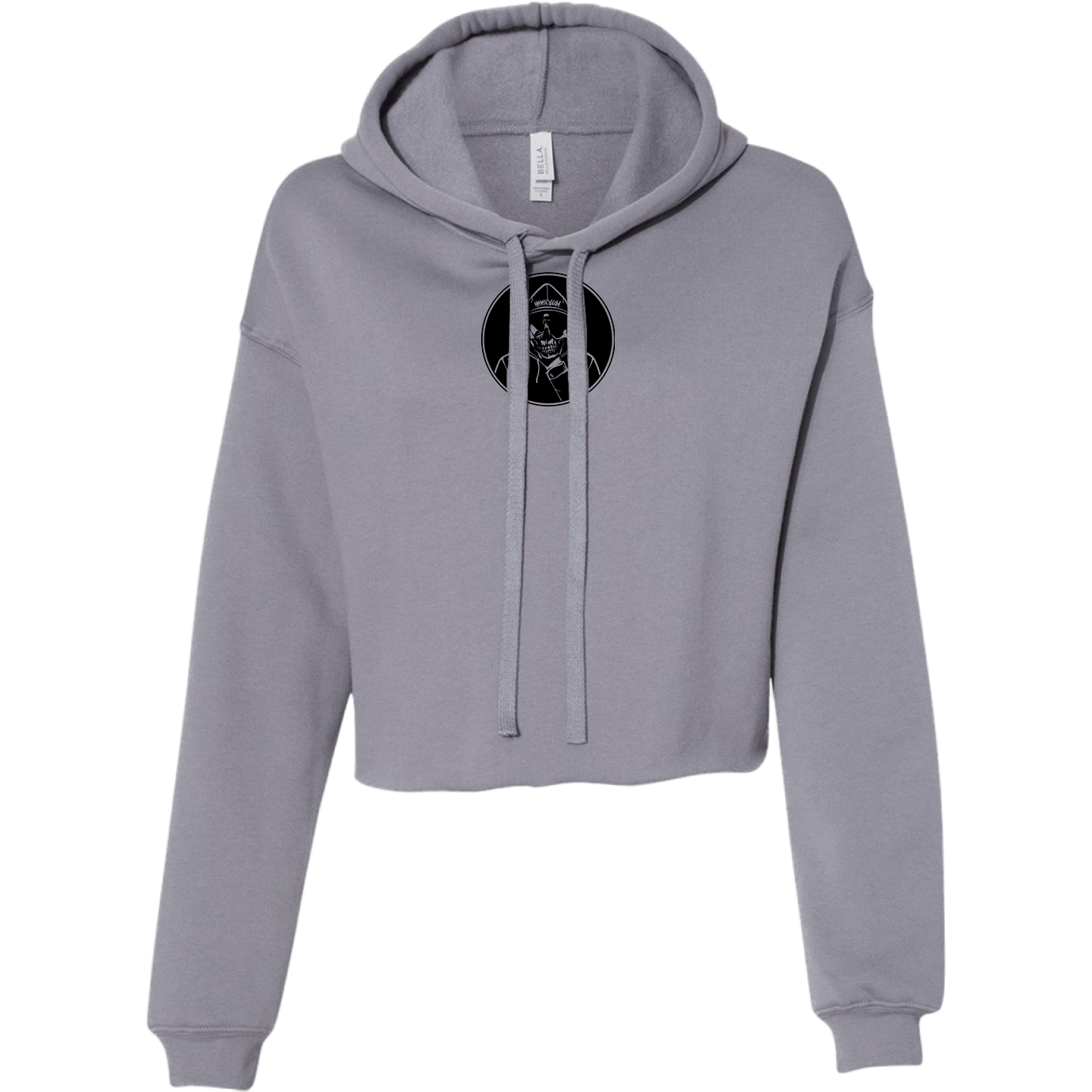 NF Fleeced Cropped Hoodie - hdlm.brgnd