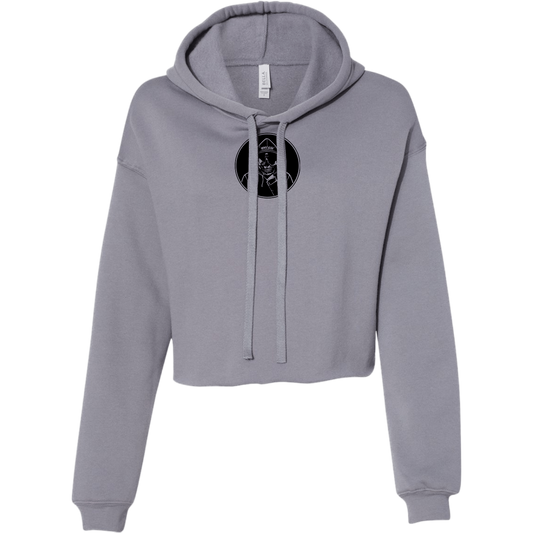 NF Fleeced Cropped Hoodie - hdlm.brgnd