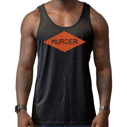 Murder Batt Diamond Men's Tank - hdlm.brgnd