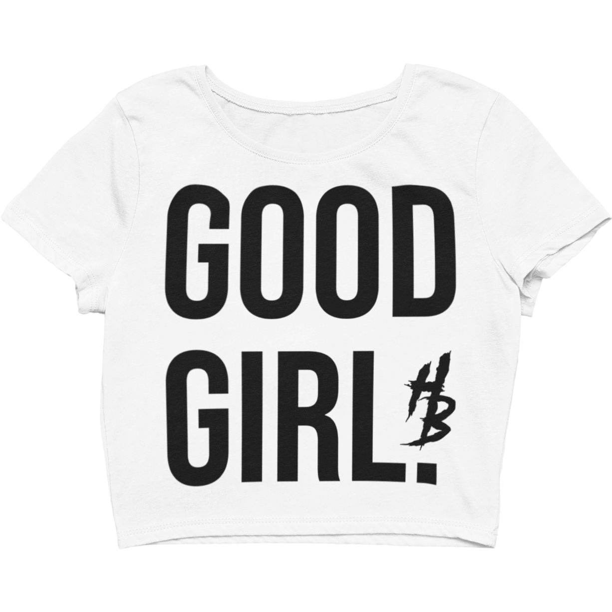 Good Girl Cropped Top - hdlm.brgnd