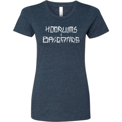 Hoodlums & Brigands Logo Women's T-Shirt - hdlm.brgnd