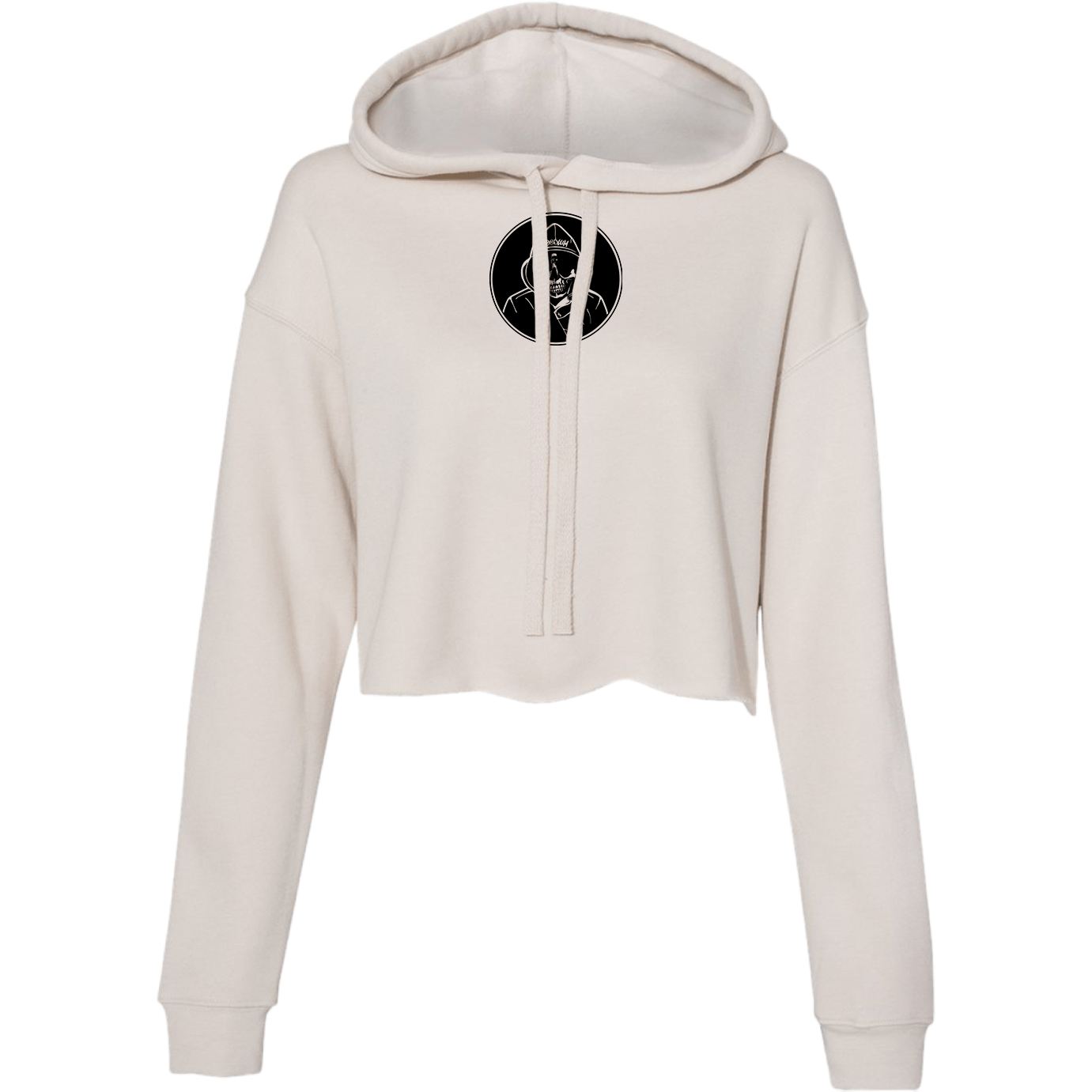 NF Fleeced Cropped Hoodie - hdlm.brgnd