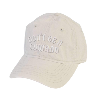 Don't Be A Coward Dad Hat - hdlm.brgnd