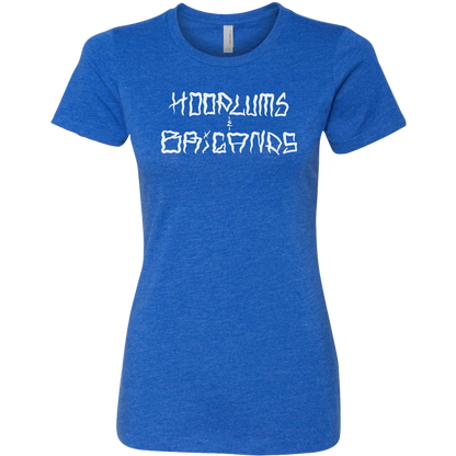 Hoodlums & Brigands Logo Women's T-Shirt - hdlm.brgnd