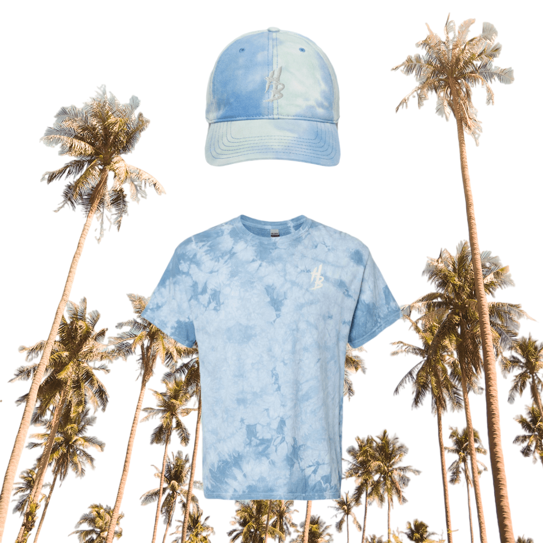 HB Icon Tie-Dye Baseball Cap - hdlm.brgnd