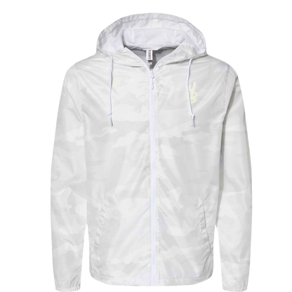 Snow Camo Lightweight Windbreaker - hdlm.brgnd