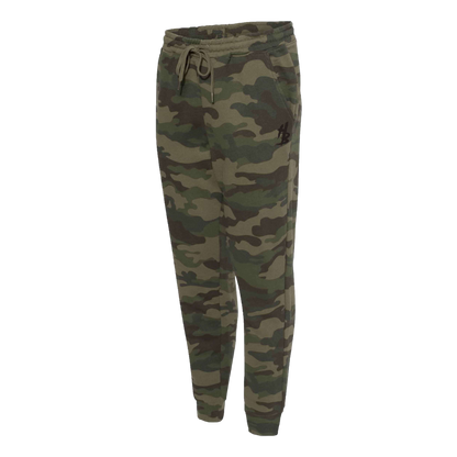 HB Forest Camo Sweatpants - hdlm.brgnd