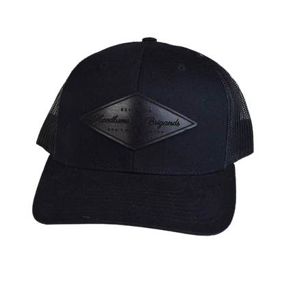 EST. 2020 Leather Diamond SnapBack - hdlm.brgnd