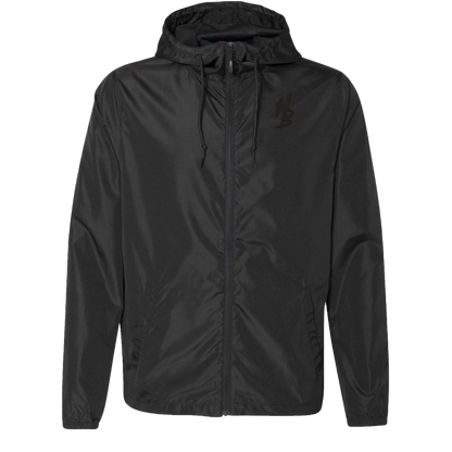 Black Lightweight Windbreaker - hdlm.brgnd