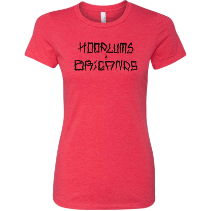 Hoodlums & Brigands Logo Women's T-Shirt - hdlm.brgnd