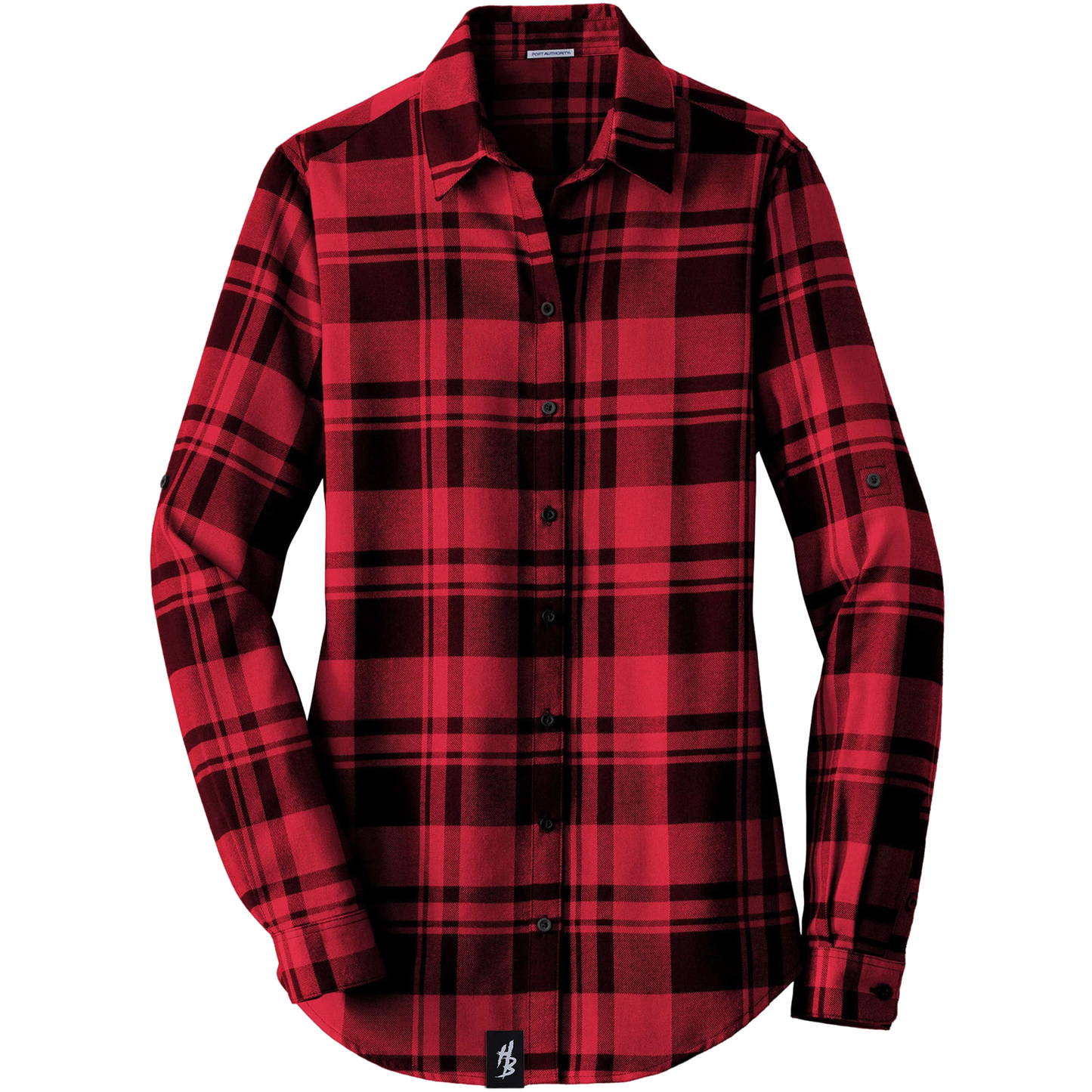 HB Icon Women's Flannel - hdlm.brgnd