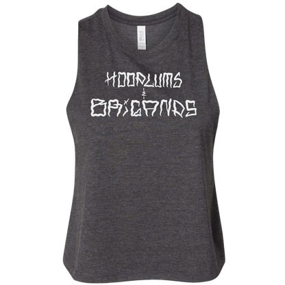 Hoodlums & Brigands Logo Crop Tank - hdlm.brgnd