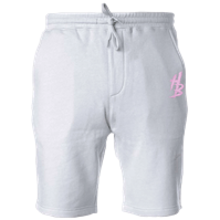 HB White Shorts - hdlm.brgnd