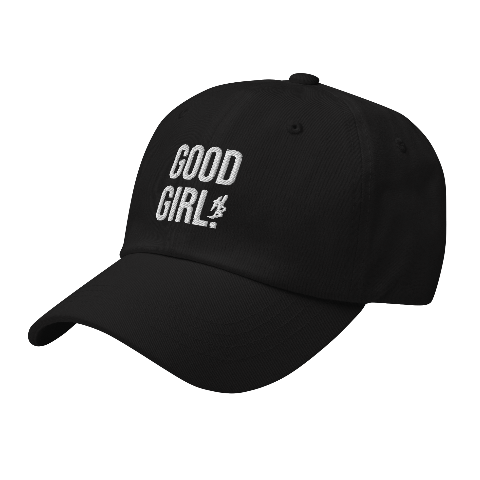 Good Girl Baseball Cap - hdlm.brgnd