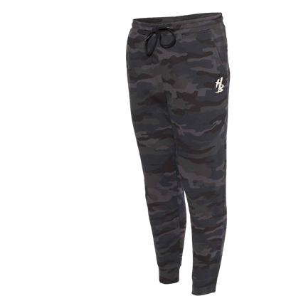 HB Black Camo Sweatpants - hdlm.brgnd