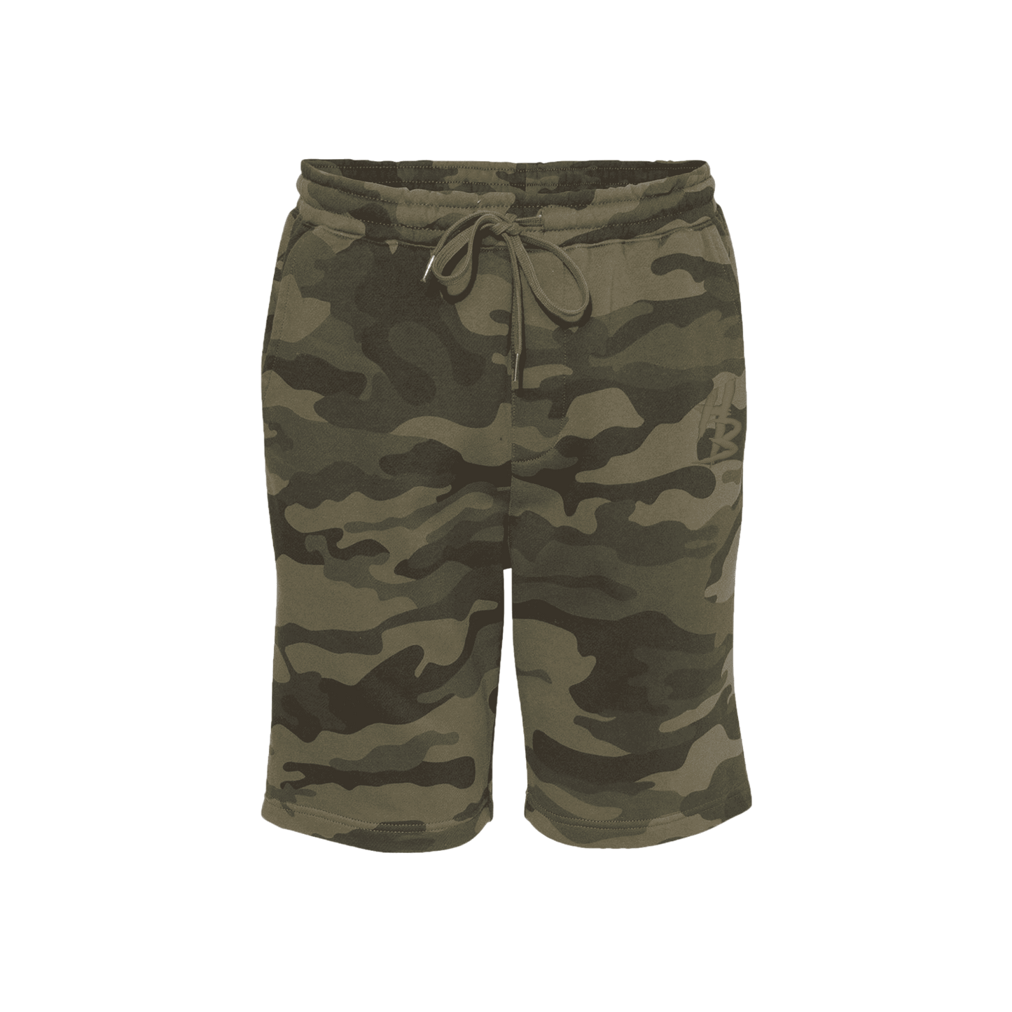 HB Forest Camo Shorts - hdlm.brgnd