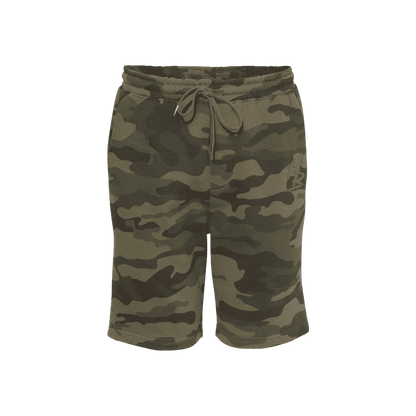 HB Forest Camo Shorts - hdlm.brgnd