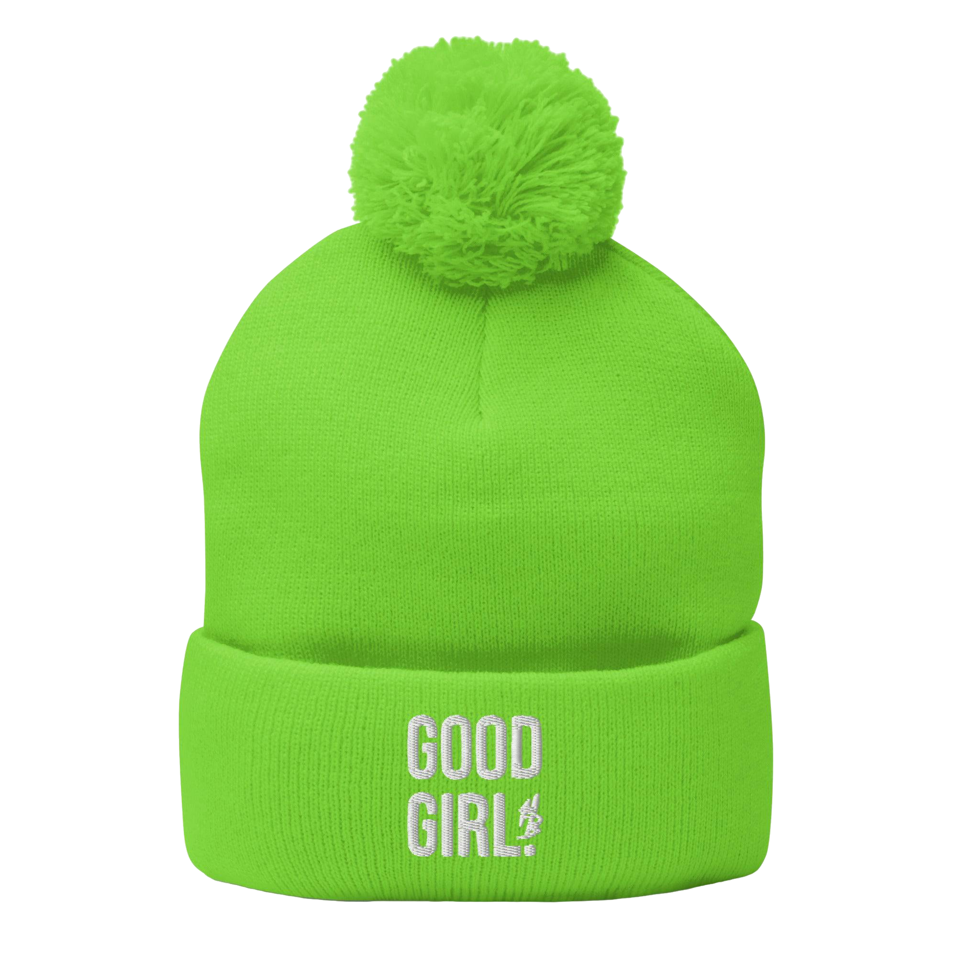 Good Girl Pom-Pom Beanie - hdlm.brgnd