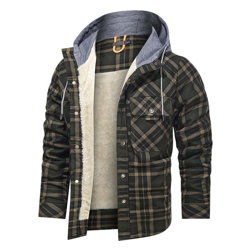 Lumberjack Fitted Jacket - hdlm.brgnd