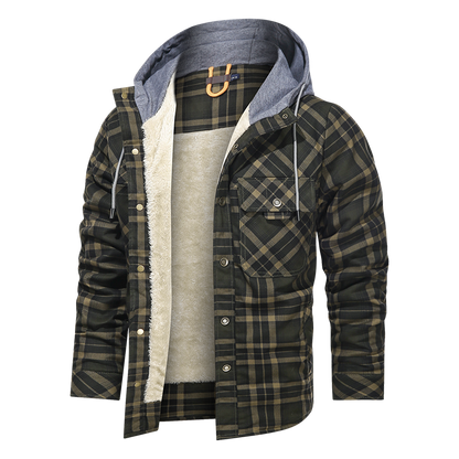 Lumberjack Fitted Jacket - hdlm.brgnd