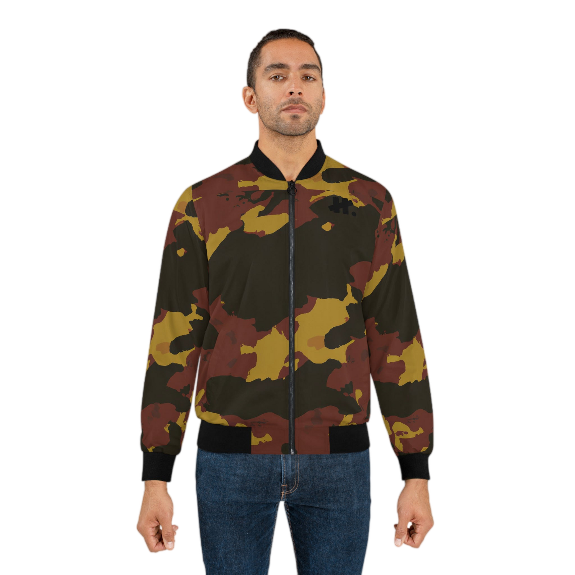 Clint Axeholder - Men's Bomber Jacket - hdlm.brgnd