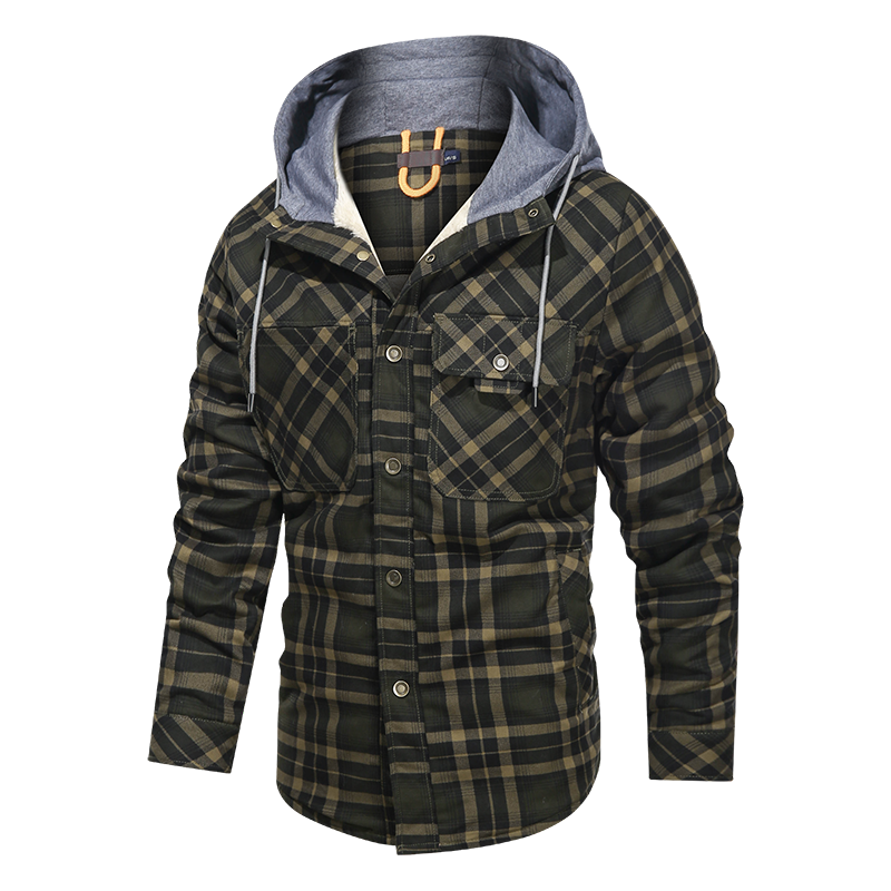 Lumberjack Fitted Jacket - hdlm.brgnd