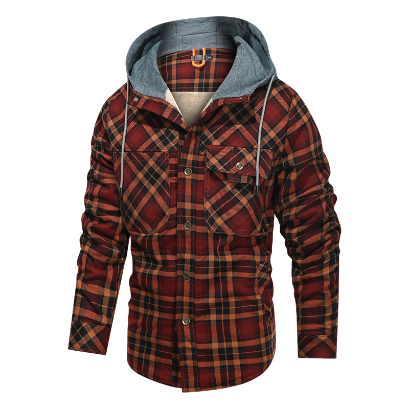 Lumberjack Fitted Jacket - hdlm.brgnd