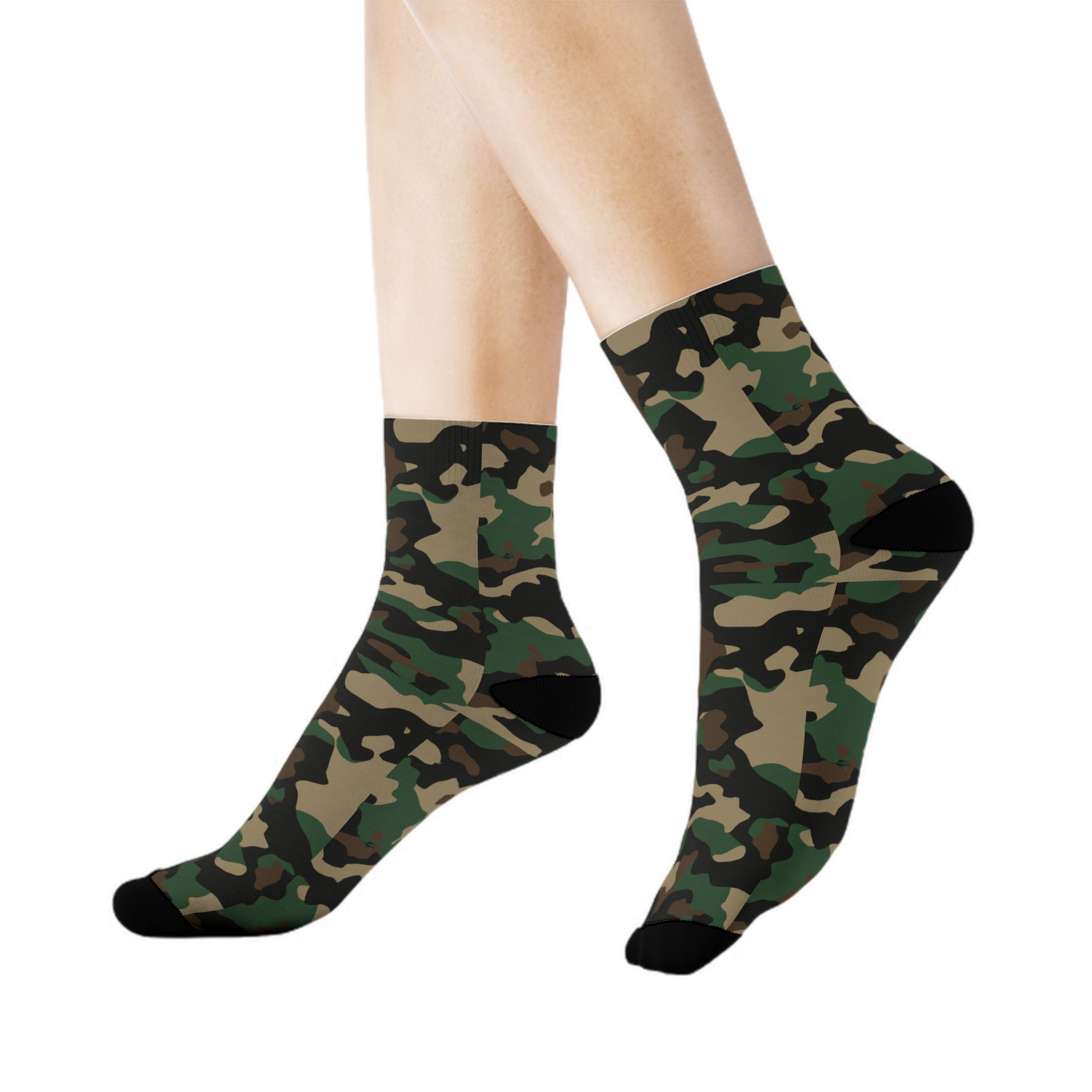 Rooster McAllister - Crew Socks - hdlm.brgnd