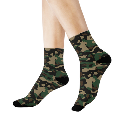 Rooster McAllister - Crew Socks - hdlm.brgnd